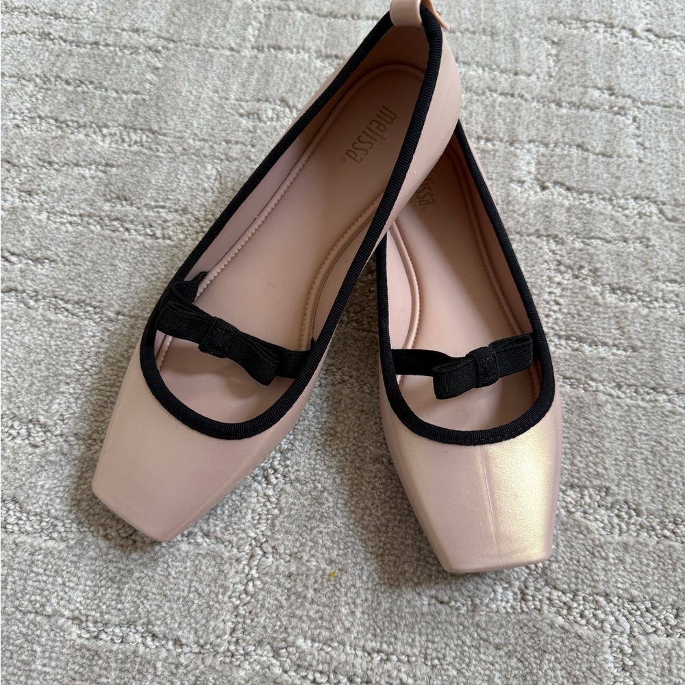 Melissa Pearl Pink Ballet Flats